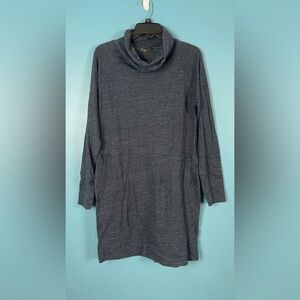 PRANA FUNNEL NECK TUNIC/DRESS SIZE LARGE